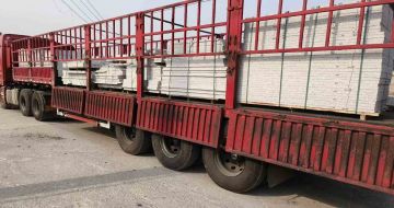 佳木斯 白麻荔枝面外墙干挂，工厂装车日常