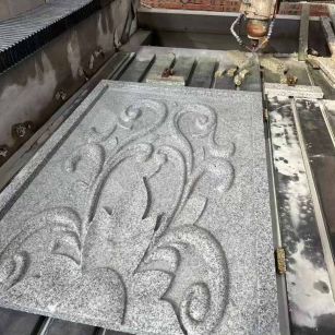 佳木斯 白麻别墅干挂雕花板