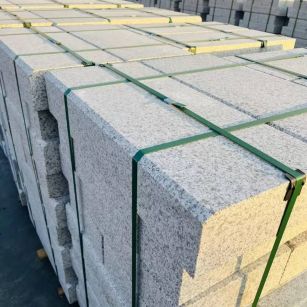 佳木斯 白麻花岗岩路沿石，马路牙子，路缘石，平石，立缘石等