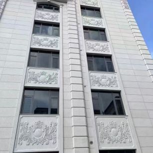 佳木斯 白麻荔枝面花岗岩别墅外墙干挂