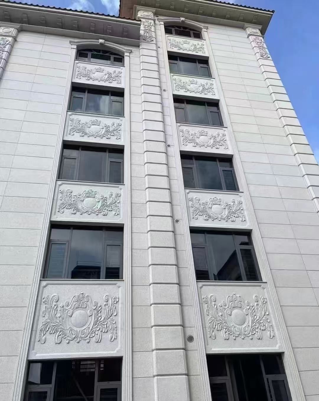 佳木斯 白麻荔枝面花岗岩别墅外墙干挂