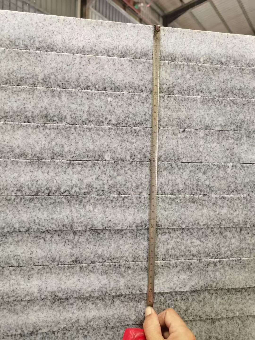 佳木斯 芝麻白火烧成品厚薄均匀，B料价格接近A料质量