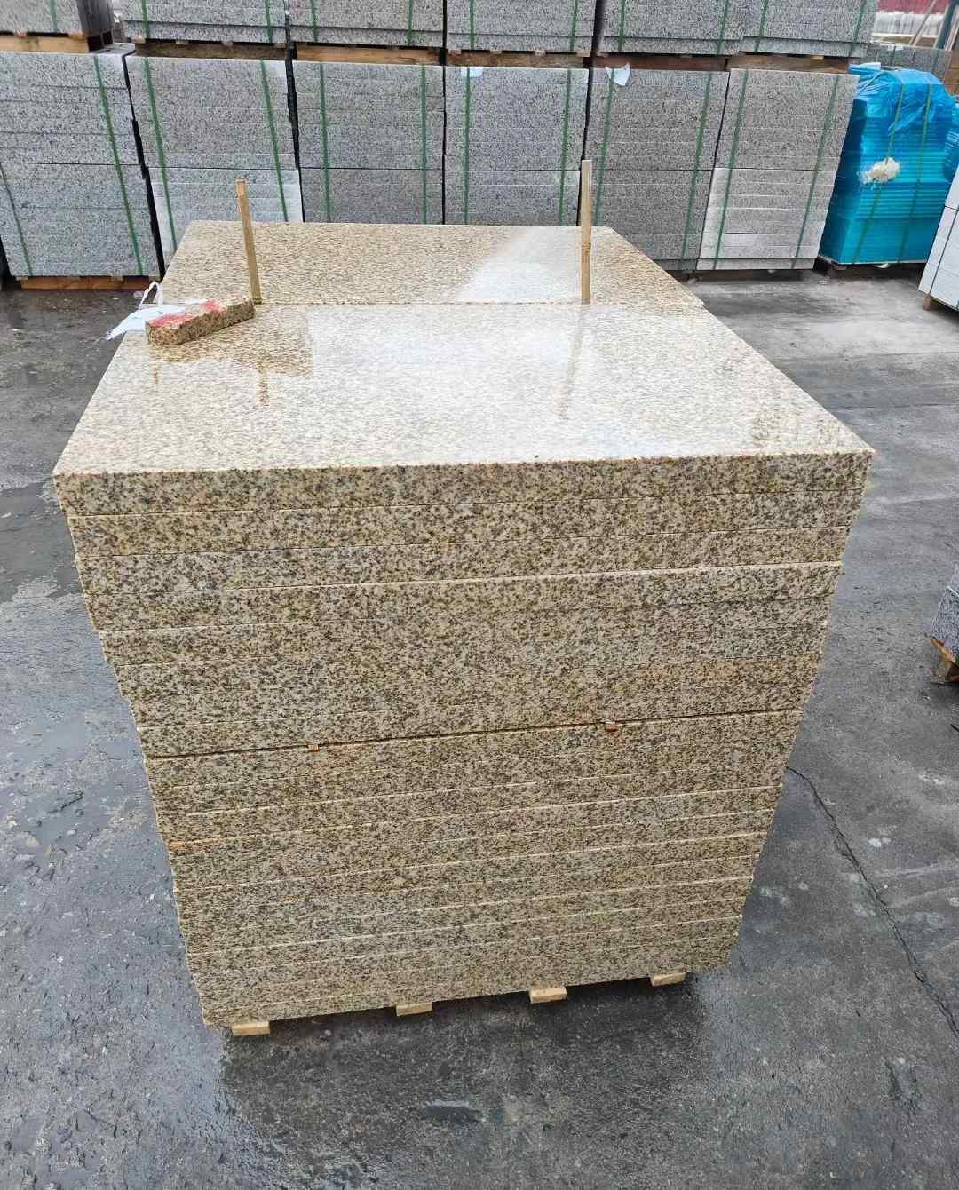 佳木斯 湖北黄金麻花岗岩石材荔枝面外墙石材